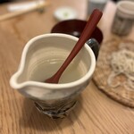 そば切り 荒凡夫 - 蕎麦湯