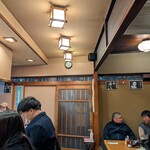 とん太 - 店内は暖かくて助かりました。