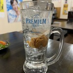 浜焼活貝 いさむ - 梅干チューハイ