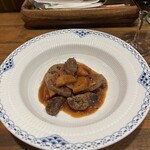 お燗とvinめし くいぜ - 鶏レバー赤ワイン煮、そりゃ赤ワイン合うでしょ