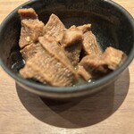 278334132 - 牛タン先の旨辛どて焼き