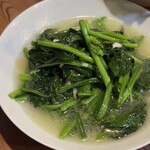 じらい亭 - 青菜炒め600円
