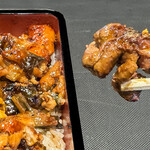 名代 宇奈とと - 宇奈とと伏見稲荷うなぎ肝あい盛り重@1400円