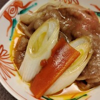 人形町今半 本店 - 2階の個室(室料3,300円）でいただく、すき焼　月コース　特上（14,520円+サービス料10%）
