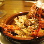 バル  ハルヤ - 大海老のアヒージョ