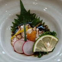 割烹 川田 - タラの白子焼
