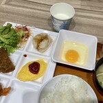 スーパーホテル - 料理写真:毎度お馴染み、美味しく頂きます♪