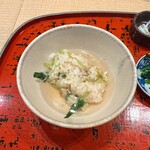 道後 海舟 - 鯛飯の茶漬け