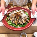 道後 海舟 - 鯛飯のプレゼンテーション