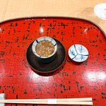 道後 海舟 - 貝柱と新蕎麦米の茶碗蒸し