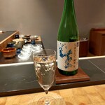 鮨処 しし - 千代の光　しぼりたて純米生