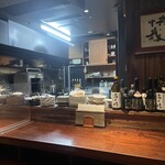 目白　咲き - オープンの調理場