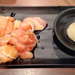 七輪焼肉 安安 - 照りマヨチキン