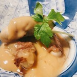 Panch - 牡蠣肉 1個食べた後の絵面