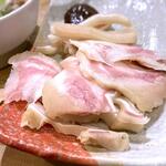 串一徹 - 豚ミミ辛子酢味噌￥400　2024.12.13