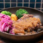 代々木八幡 BISTRO NONKI - 国産 黒毛和牛 ランイチの炭火グリル