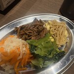 焼肉 朔Jiro - ナムル盛り合わせ