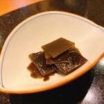 厨 花膳 - 真昆布の佃煮