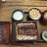 松葉 - うな重特上ご飯大盛