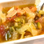 ガストロノミア ヨシ - ごろごろ野菜のミネストローネ