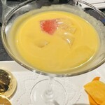 故宮 - 杏仁豆腐マンゴーソース