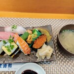 玄海鮨 - 貝汁と