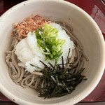 松本蕎麦店 - 冷たいおろし蕎麦