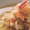 赤坂璃宮 - 料理写真:蟹肉入り特上フカヒレのスープ添え