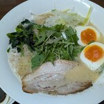 らーめん蔵花 - 鶏白湯らーめん　950円