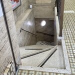 龍騰虎躍 - 階段を下ると入口があります