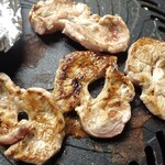 萬里 - 生ラム（焼肉中）