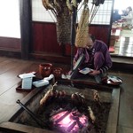 三澤屋 - 岩魚の塩焼(囲炉裏)