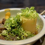 たぴおか食堂 - 「すじ大根」(冬季メニュー) 
      まるで「大根とすじ肉」の『おでん』 (*´ч`*) ｳﾝﾏッ！