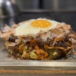 たぴおか食堂 - 「目玉焼き」をのせてもらってスペシャルエディション完成