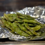 たぴおか食堂 - 「枝豆バターしょうゆ」  皮をしゃぶりつくよ！