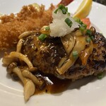 ラトリエ プリュ - ハンバーグ（2024年12月28日撮影）