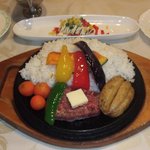 なんぷカレー①運ばれてきた状態