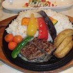 なんぷカレー②バターをひっくり返してステーキを焼きます♪