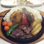 なんぷカレー③カレーを少し掛けてみました^o^