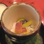 草喰 なかひがし - 12月【お凌ぎ】銀杏・金時豆・からすみの飯蒸し