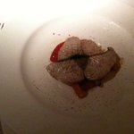 コート ドール - サワラの燻製と紅芯大根