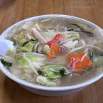 紀文食堂 - 限定五食 紀文ラーメン（チャンポン風） 650円