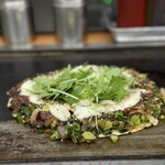 お好み焼き ふじや - 大好きな『ふじや』さんの「ねぎ焼き」(๑˃̵ᴗ˂̵)و 