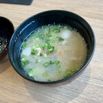 とんかつ神楽坂 さくら - 豚汁変更＋110円