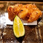 島津 - クエの唐揚げ