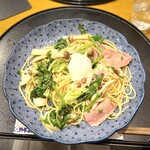 洋麺屋五右衛門 - 料理写真:イベリコ豚と冬野菜づくしのよくばりスパゲティ(醤油バター)