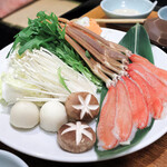 高松甲羅本店 - かにしゃぶ