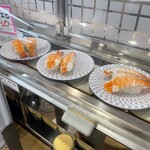 市場寿し - ジャンボ蒸しエビ