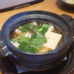 こころや - 北海道産真鱈白子豆腐 小鍋仕立て