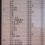 こころや - 2024年12月下旬のメニュー